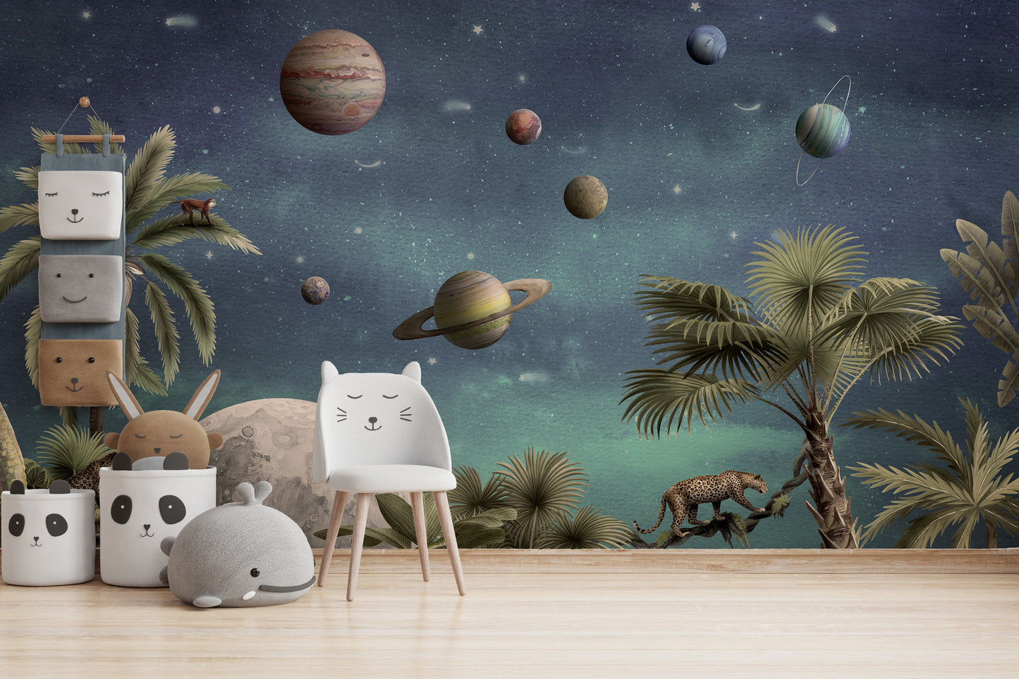 Pretty Planets Wallpaper Wall Murals - Giffywalls