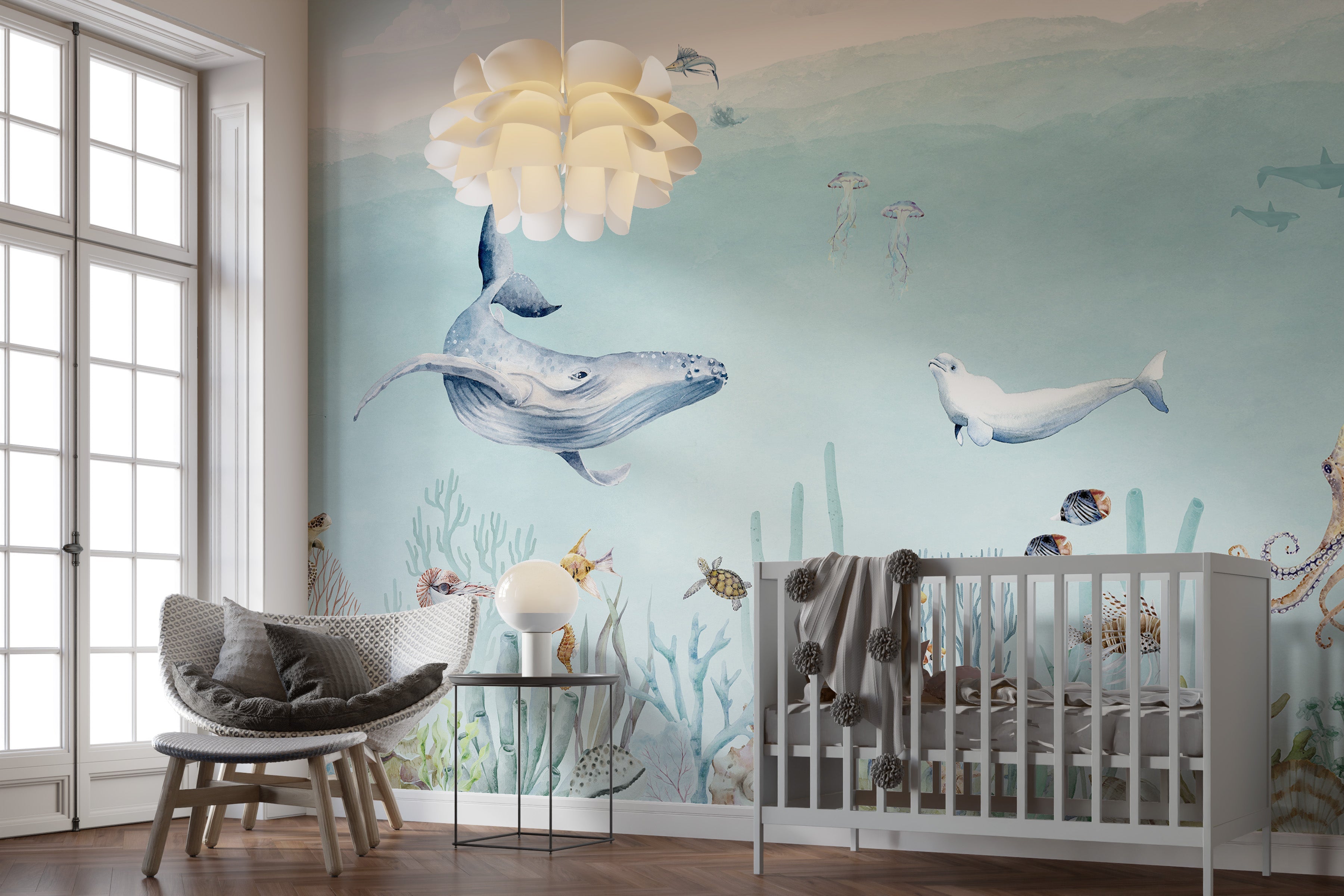 Secret sea life wallpaper murals - Giffywalls