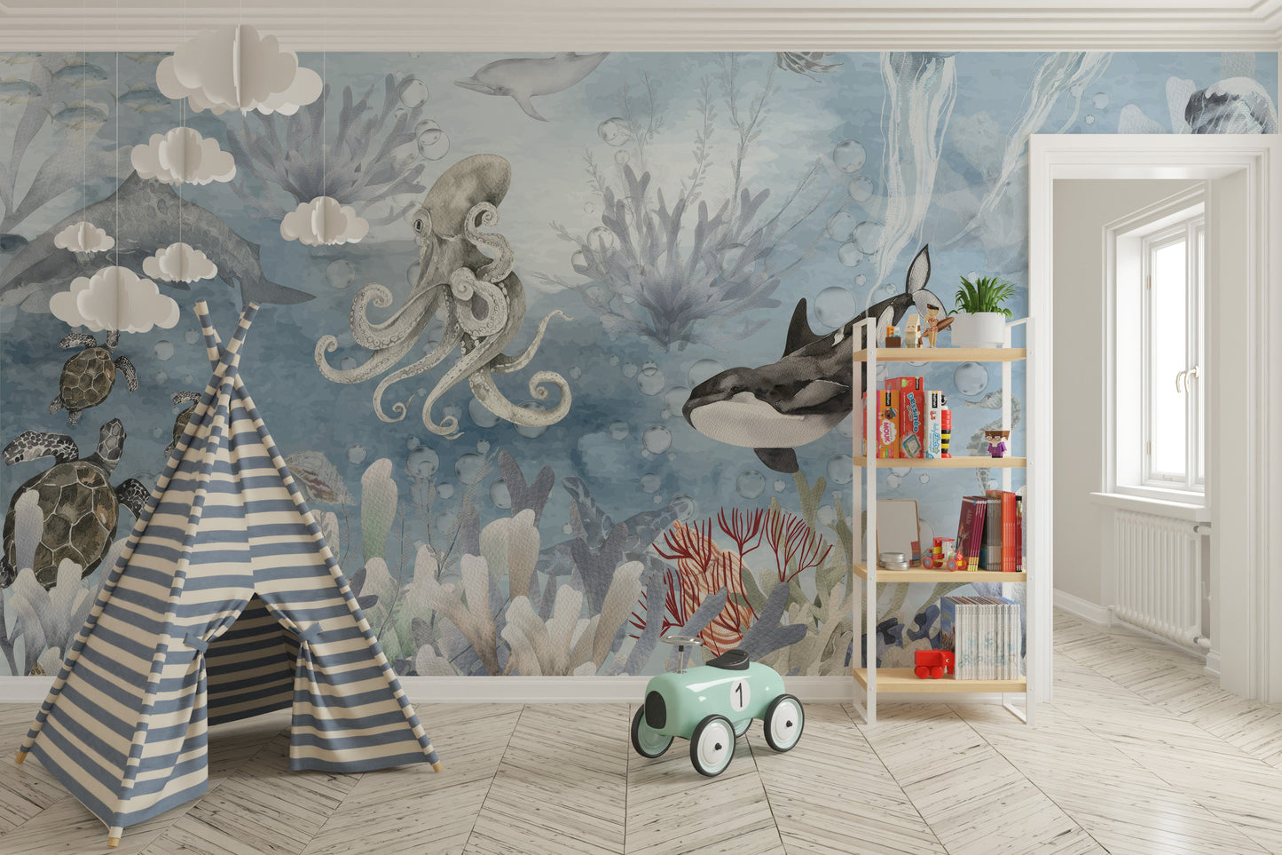 Oceanic Fantasy Wallpaper Mural
