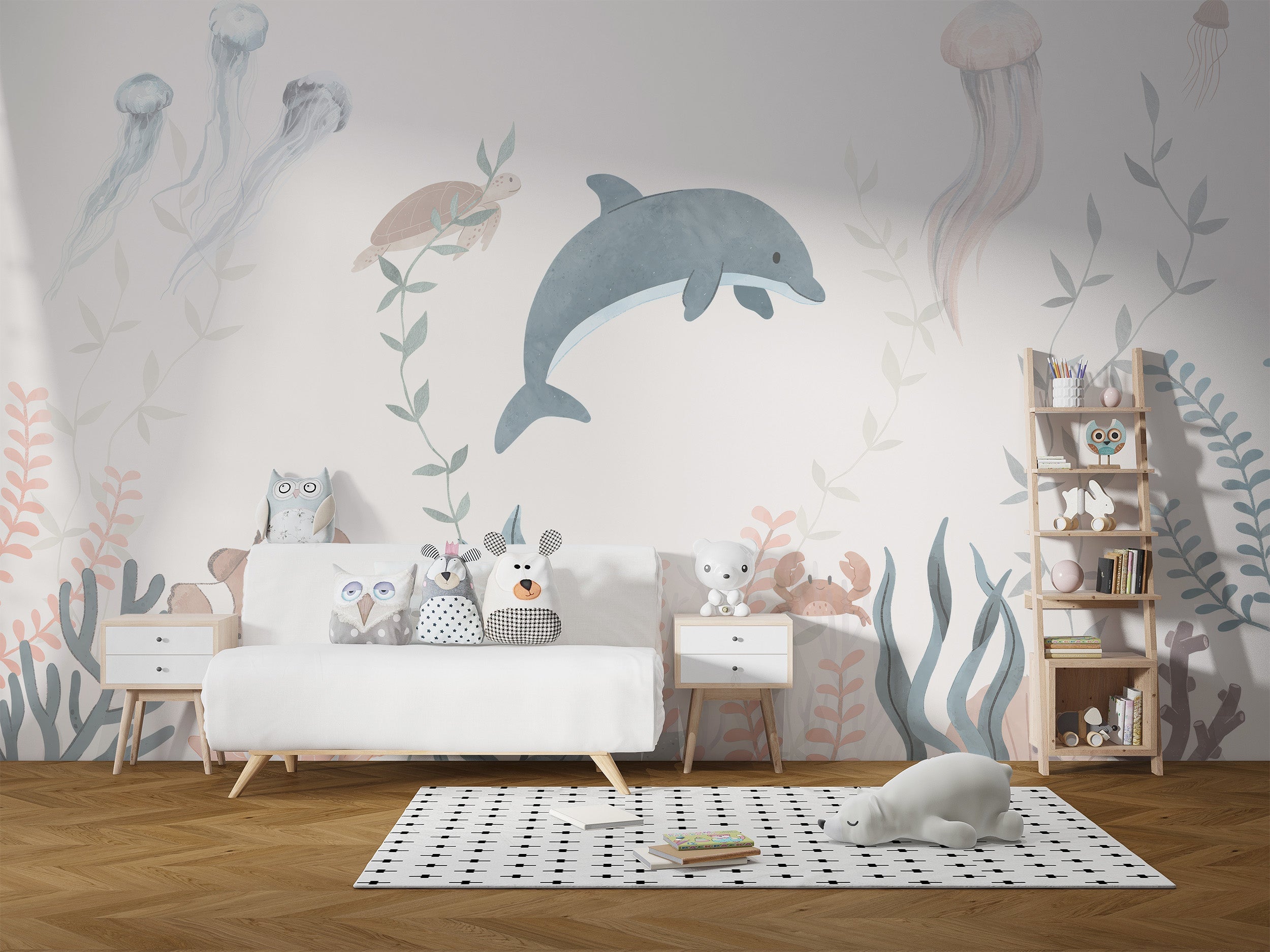 Ocean Wonders Kids' Wallpaper
