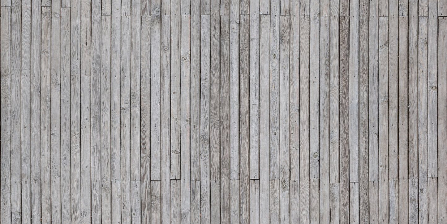 Grey Pleasant Striped Wood Lining Industrial Wallpaper Mural - Giffywalls