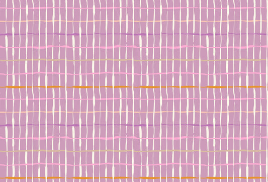 Purple Retro Handdrawn Lines Wallpaper - Giffywalls