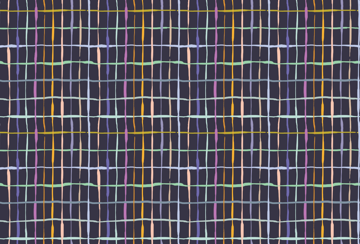 Colourful Bold Handdrawn Lines Wallpaper - Giffywalls