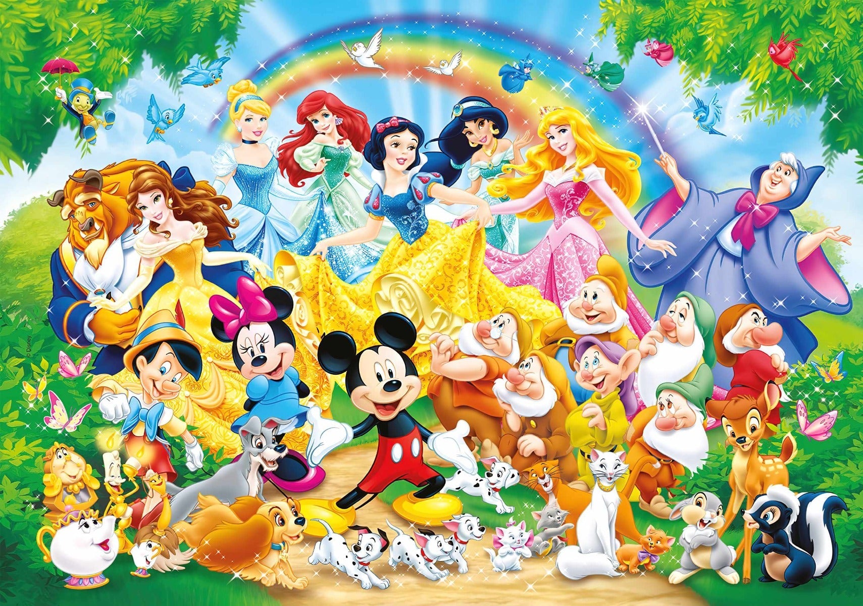 Disney Animated Dynasty Wall Mural - Giffywalls