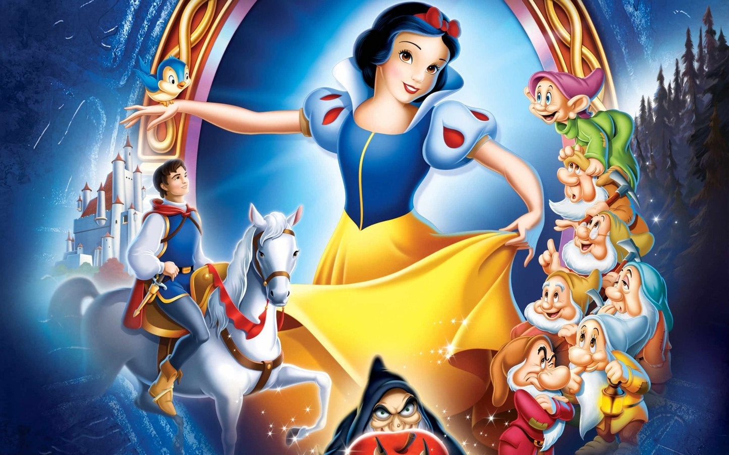 Snow White Adventure Wall Mural - Giffywalls