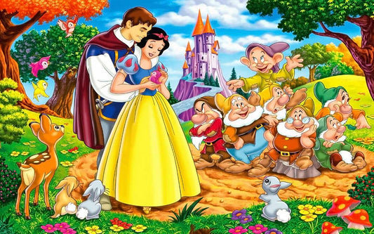 Snow White Saga Wallpaper Mural - Giffywalls