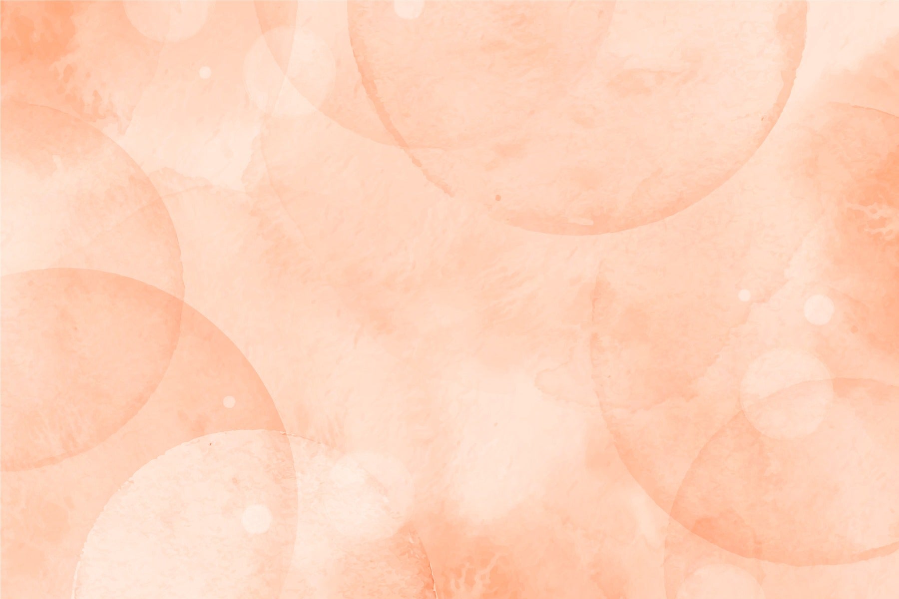 Watercolor Peach Fuzz Wallpaper Mural - Giffywalls