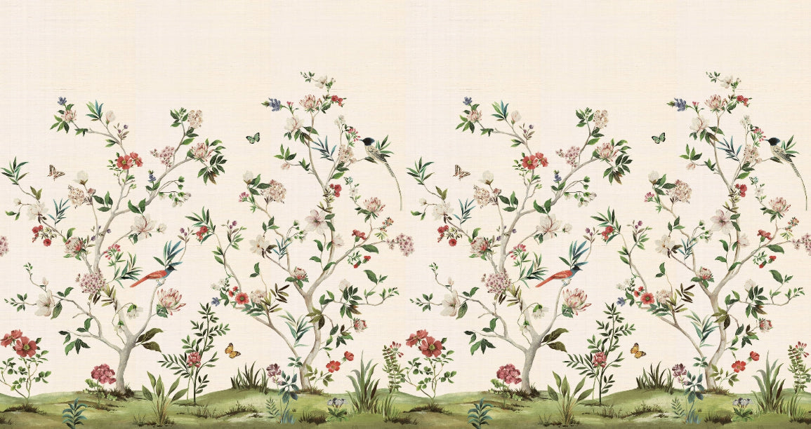 Floral Paradise Wall Mural