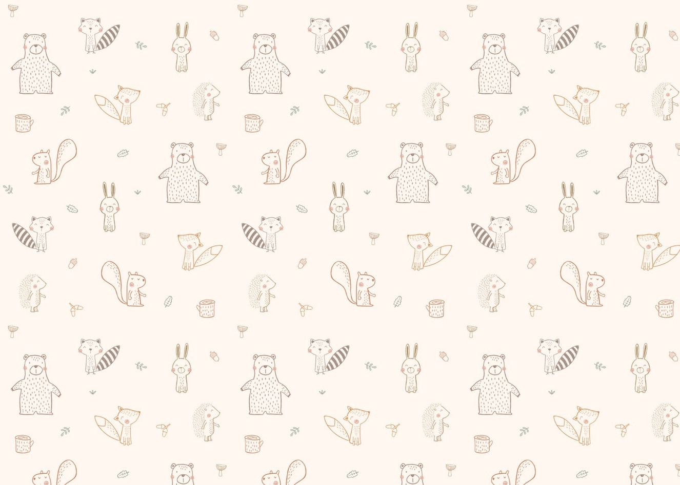 Baby Forest Friends Wallpaper - Giffywalls