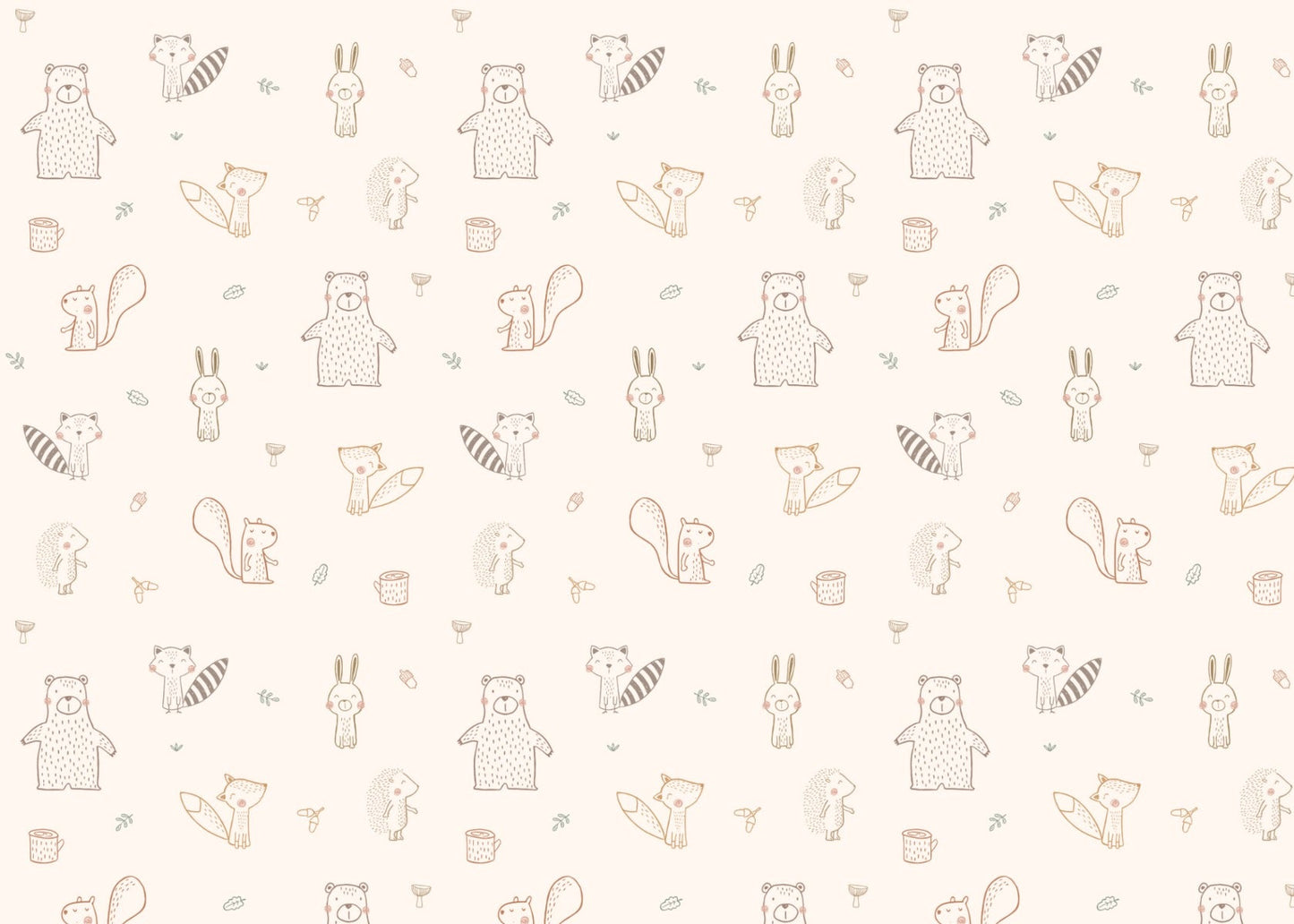 Baby Forest Friends Wallpaper - Giffywalls