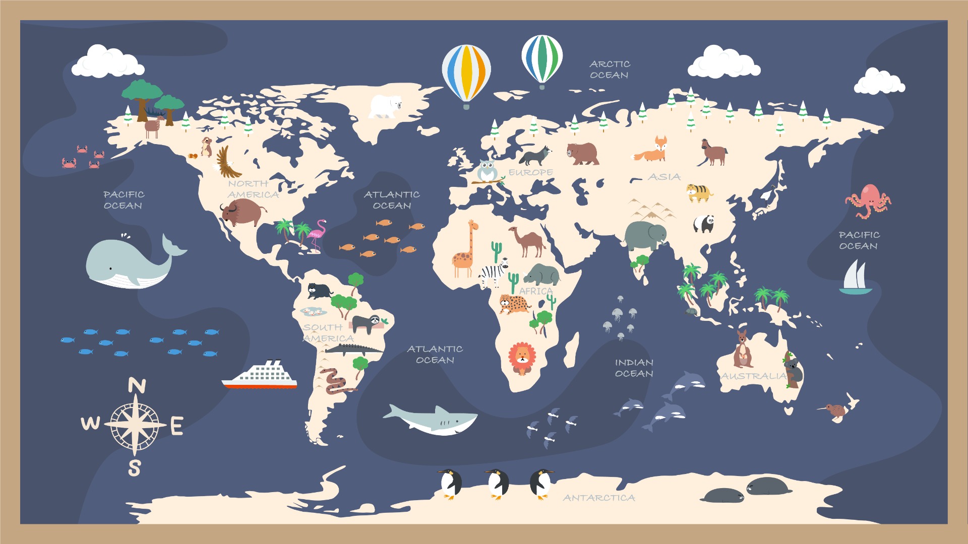 74 World Map Wallpapers  WallpaperSafari